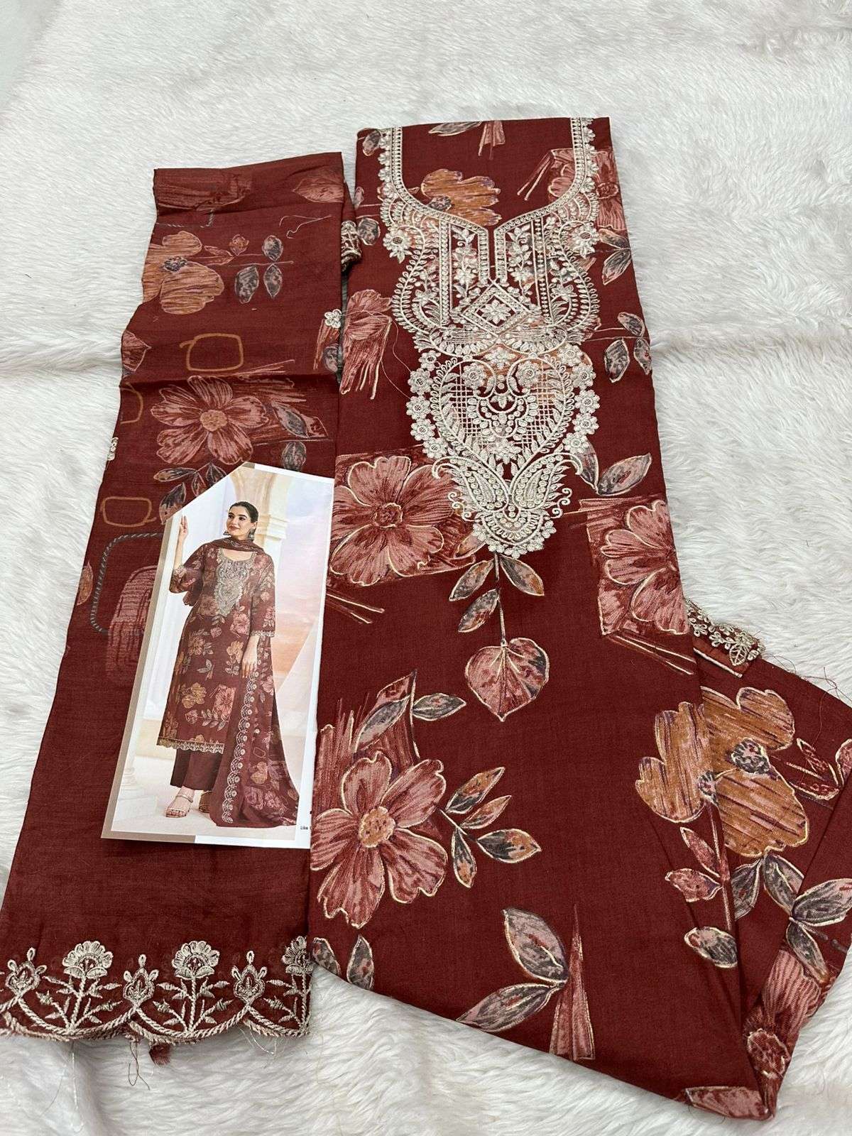 Falah Premium Cotton Collection Code - 26005 By Falah Designer